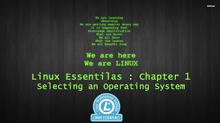 Linux Essentials   Chapter1