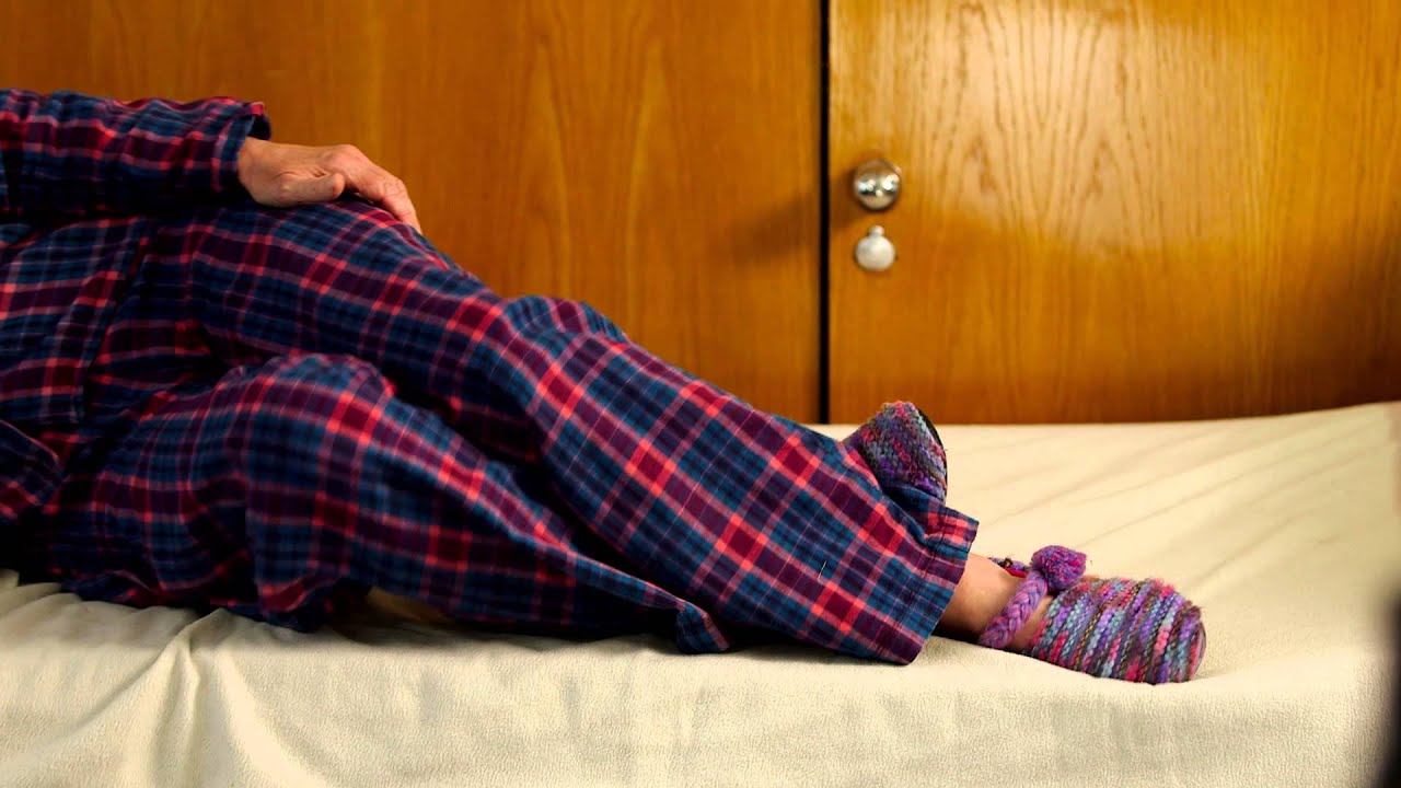 Getting in and out of bed after a stroke