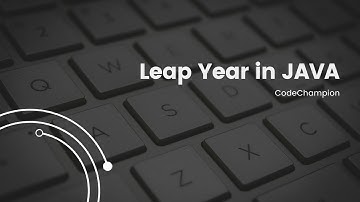 Java Leap Year Checker: Mastering Date Validation | Code Champion Tutorial