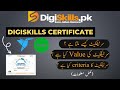 Digiskills certificate value and criteria  digiskills courses