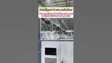 Precision & Power: Intelligent Truss Palletizer for Welding Wire Reels