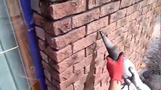 How to Point Brick slips