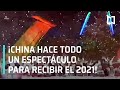 Año nuevo 2021 en China | China da la bienvenida al año nuevo 2021 - A las Tres