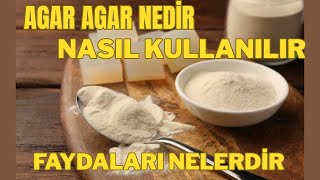 Agar Agar Tozunun Faydalari Nelerdi̇ragar Agar Tozu Ne İşe Yararagar Agar Tozu Zararlari Nelerdi̇r