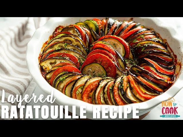 Homemade Layered Ratatouille Recipe (Step-by-Step)