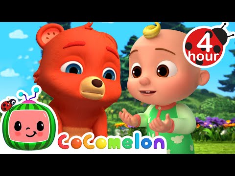 My Best Imaginary Teddy Bear Song + More | Cocomelon - JJ's Animal Adventure -Nursery Rhymes