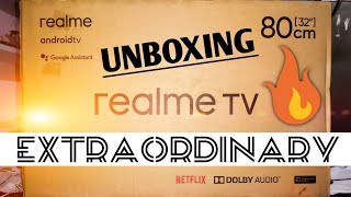 Realme TV 32inch Unboxing & First Look | Realme Tv Unboxing | Realme Tv 32inch | Realme