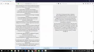 Proof showing all writer's works do not pass Copyscape