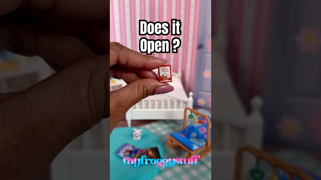 Does This Mini Book Open? Answering Questions | My Mini Baby Disney