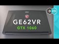 Vista previa del review en youtube del MSI GV62 8RE