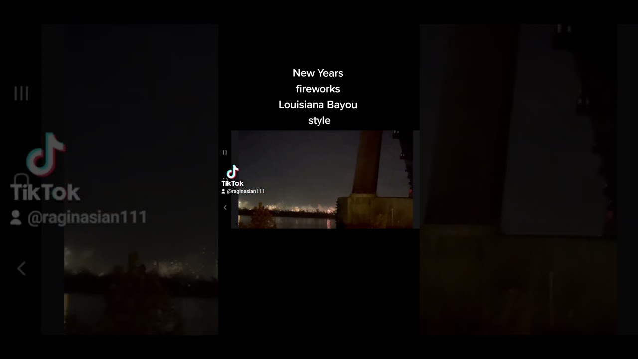 Louisiana New Years Fireworks 