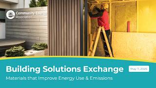 Materials that Improve Energy Use & Reduce Emissions