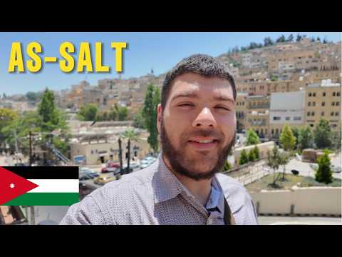         أجنبي عم بكتشف السلط بالأردن