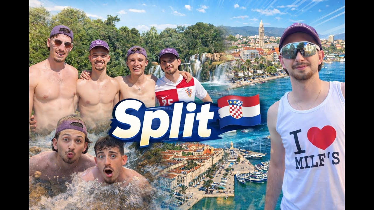 VLOG SPLIT ENTRE POTE ! 🇭🇷 (Ep.1 DINGUERIE)