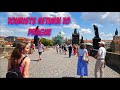 【4K】 Prague Walking tour "Tourists return to Prague"