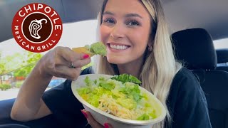 Eat Chipotle with me! (Chipotle Mukbang)