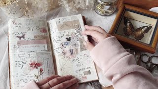2020 journal flipthrough • completed travelers notebook [january to december]