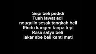 IJE JANI ADI//KIS BAND//KARAOKE