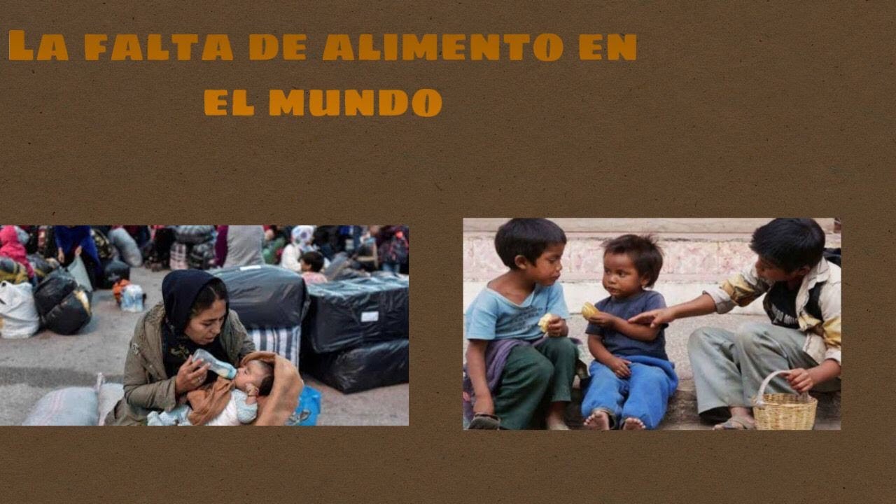 La falta de alimentos en el mundo - YouTube