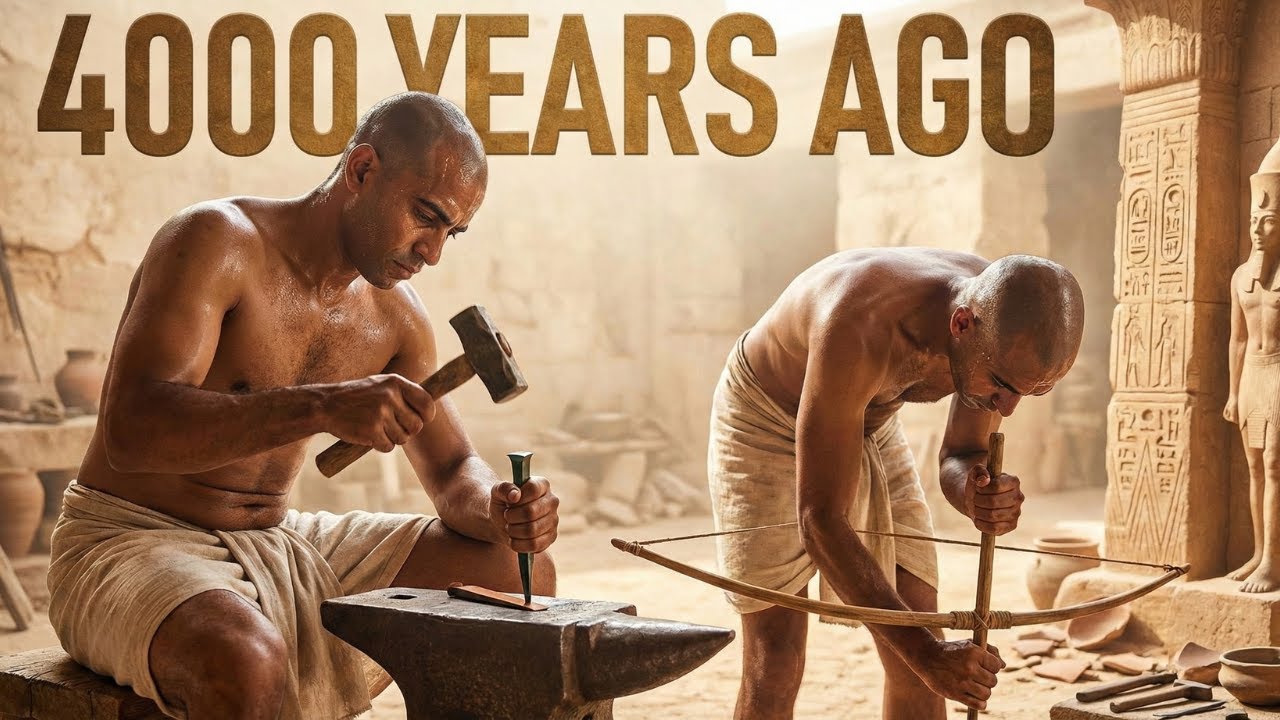 Ancient Egypt in Real Life: Morning Routines, Markets, and Weapon Crafting
