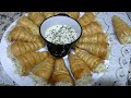 كورني مالحين بعجينة هشة معمرين بالخضر و صلصة خفيفة ولذيذة جدا من مطبخ سلسبيل / Les cornets salée