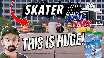 Skater XL Console UPDATE! New DIY Map Editor for Skater XL!