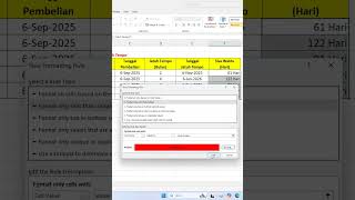 Excel Tips: Tandai Jatuh Tempo dengan Warna Merah Secara Otomatis