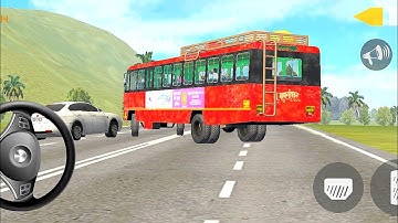Best old tata local bus Driving | Indian Sleeper bus simulator 💥 | Android Gameplay 