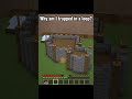 How do I escape?  #minecraft #minecraftrealistic #minecrafthumor #gaming #bestminecraftclip