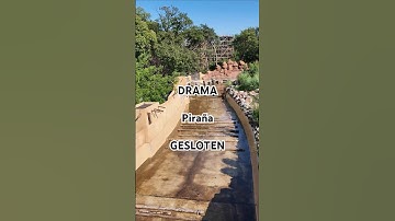 Piraña Weer GESLOTEN! 🌊🎢 | Efteling 2024