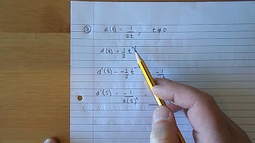 SQA Higher Mathematics 2017 P1 Q 8