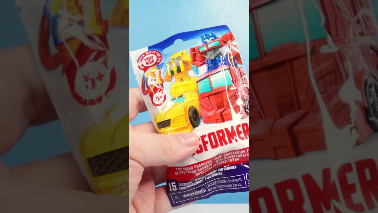 The return of blind bag Transformers!! Tiny Turbo Changers