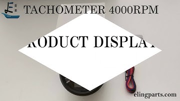 Universal Tachometer 4000RPM