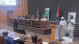 SOME PART(PORTION 1)OF LORD MAYOR ROHEY MALICK LOWE PRESIDENT OF REFELA'S WELCOMING REMARKS