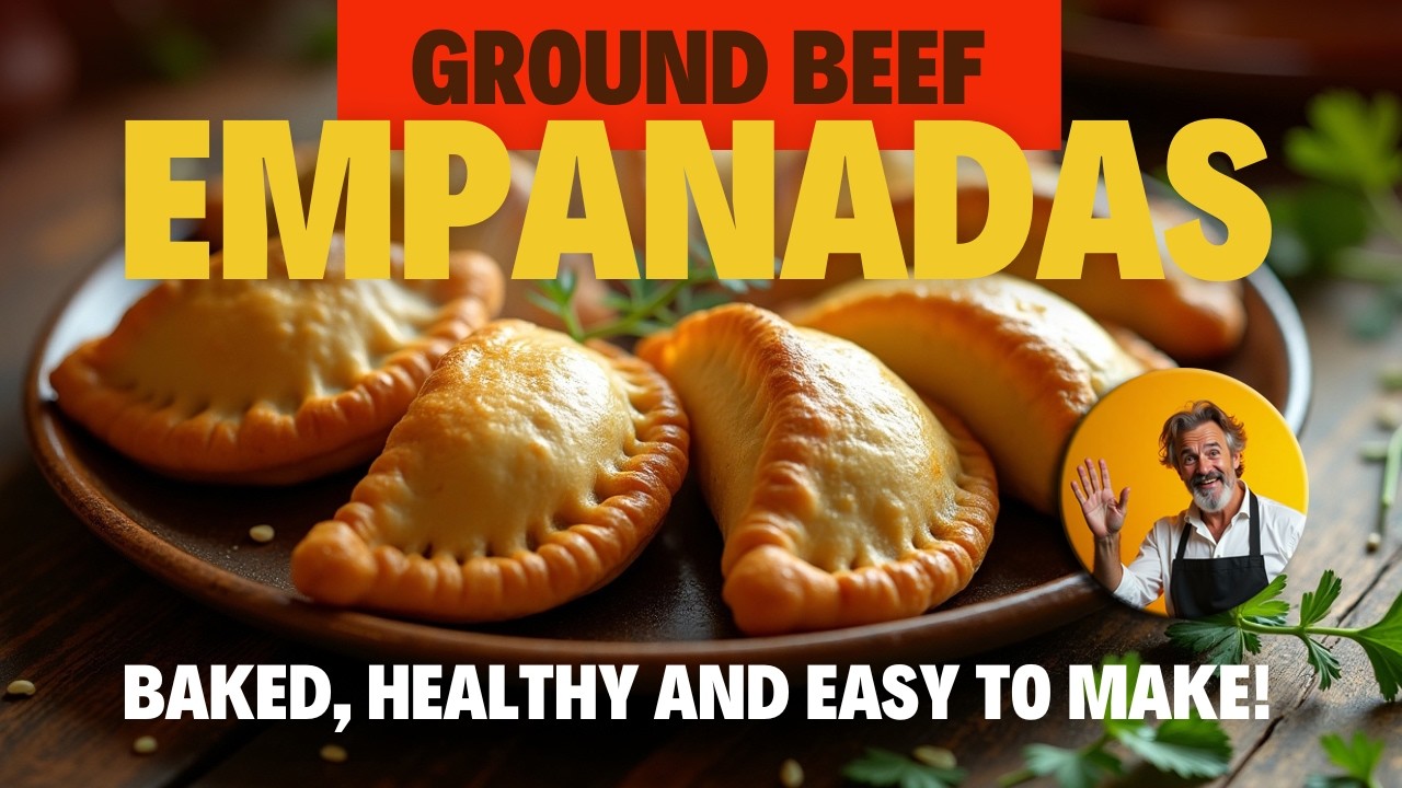 3 Simple Tricks to Make DELICIOUS GROUND BEEF EMPANADAS Tonight