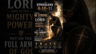 Finally be strong in the Lord✝️ Put on the Full ARMOR OF GOD ✝️ amen. #armorofgod #strong #lord
