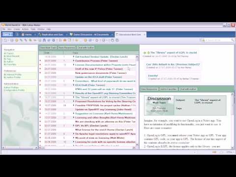 Discussion Project: Wide Screen Rich Client Prototype