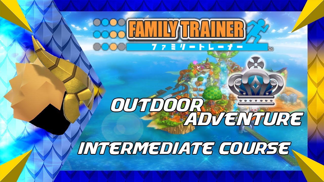 Family Trainer (Wii) - Outdoor Adventure (Intermediate Course)