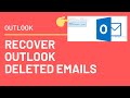 How to recover permanently deleted emails in Outlook