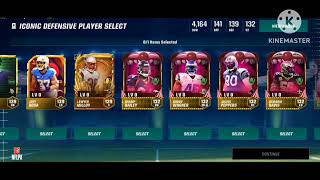 Claiming My 2nd New Year's Iconic in Madden Mobile 23 + Updated Iconic Exchange!!! (defense upgrade)