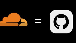 How to connect cloudflare to GitHub to build your website