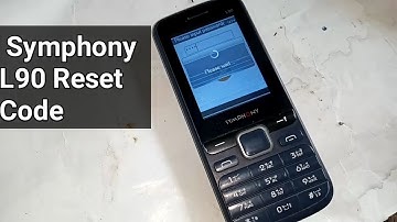 symphony L90 reset code