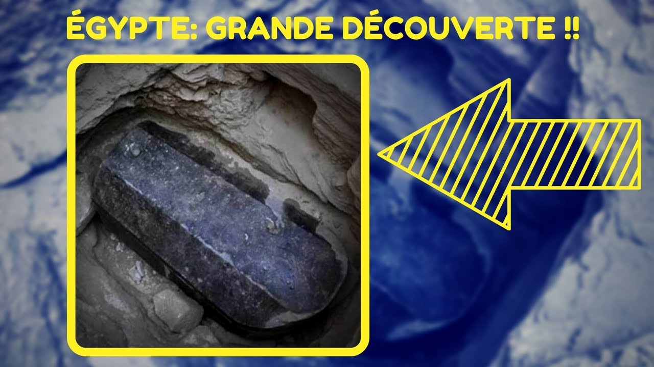 Un imposant sarcophage de granit noir découvert en Egypte 5m sous terre Maxresdefault