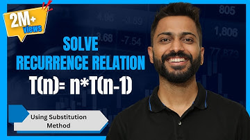 L-2.3: Recurrence Relation [ T(n)= n*T(n-1) ] | Substitution Method | Algorithm