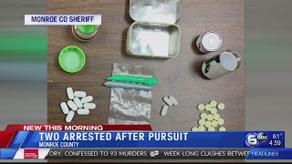 Two arrested on drug charges after police pursuit in Monroe County Profile