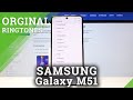 So ändern Sie Den Klingelton In SAMSUNG Galaxy M51 Klingeltonliste