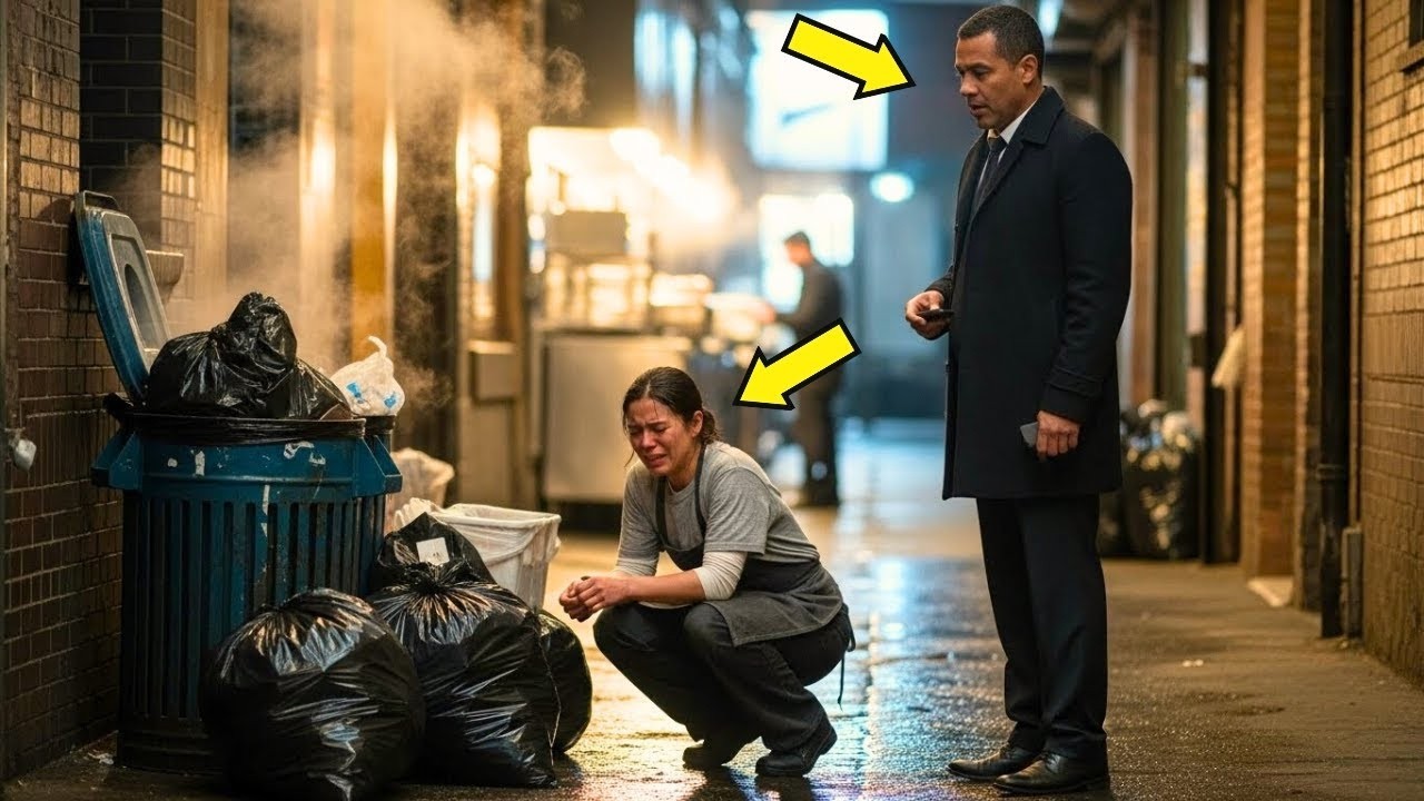 Humillada y llorando, la mesera fue seguida por un millonario… y su secreto impactó a todos