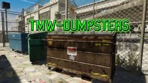 [TEBEX] tmw-dumpsters [QBCore]