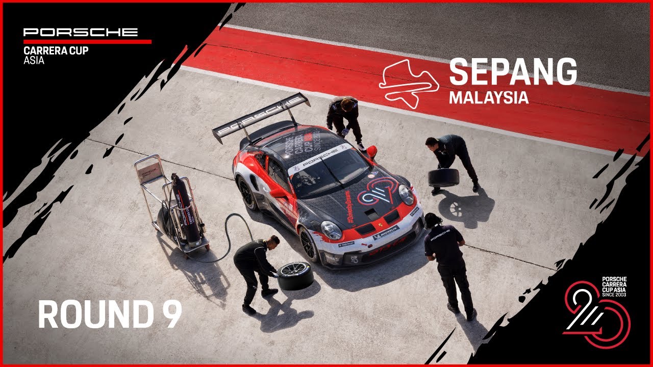 Porsche Carrera Cup Asia 2023, Round 9 @ Sepang International Circuit ...