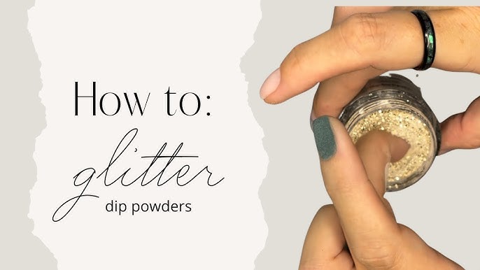 DO'S & DON'TS - Chunky Glitter Dip Powder Application 